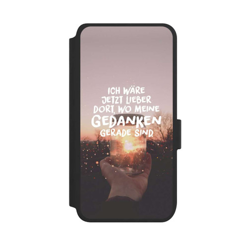 Samsung Galaxy S25 NIVOflip Ich Wäre Jetzt Lieber Dort