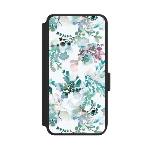 Samsung Galaxy S25 NIVOflip Delicate Fall Flowers Eucalyptus