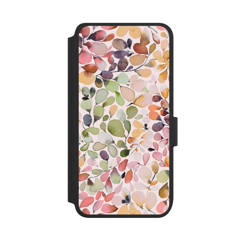 Galaxy S25 NIVOflip Feuillu Nature Campagne Eucalyptus