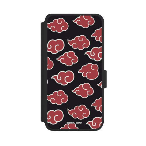 Samsung Galaxy S25 NIVOflip Akatsuki Pattern Black Big