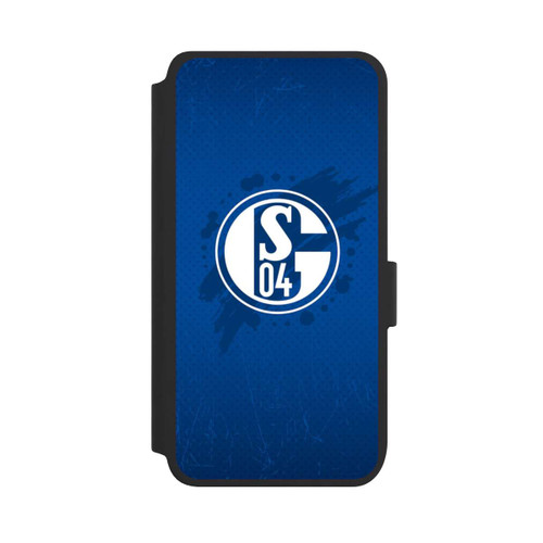Samsung Galaxy S25 NIVOflip Schalke 04 Farbe Fleck Blau