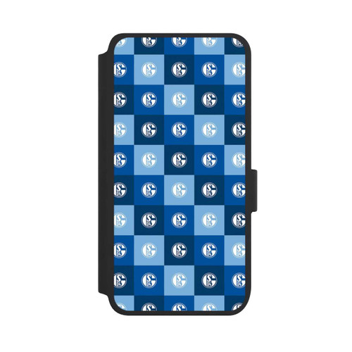 Samsung Galaxy S25 NIVOflip Schalke 04 Muster