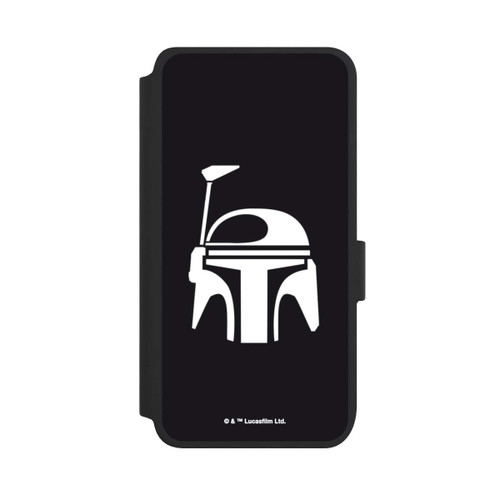 Samsung Galaxy S25 NIVOflip Boba Fett Helm Schwarz