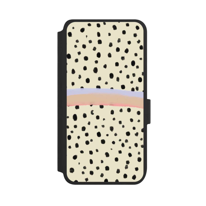 Galaxy S25 NIVOflip Verrücktes Leben Kunst Pastell