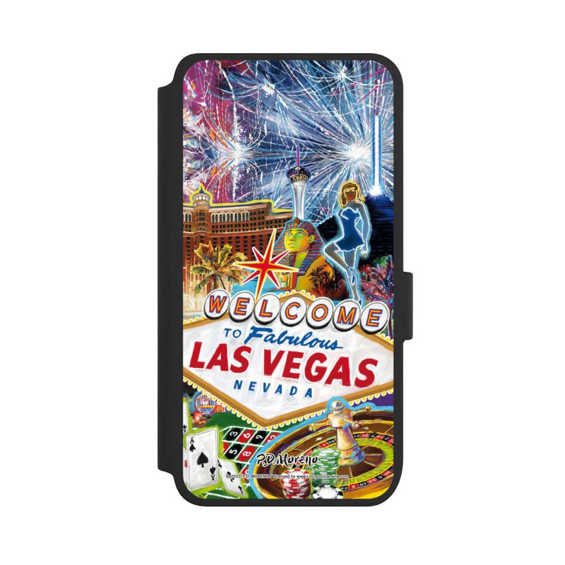 Galaxy S25 NIVOflip Las Vegas Art By P.D. Moreno
