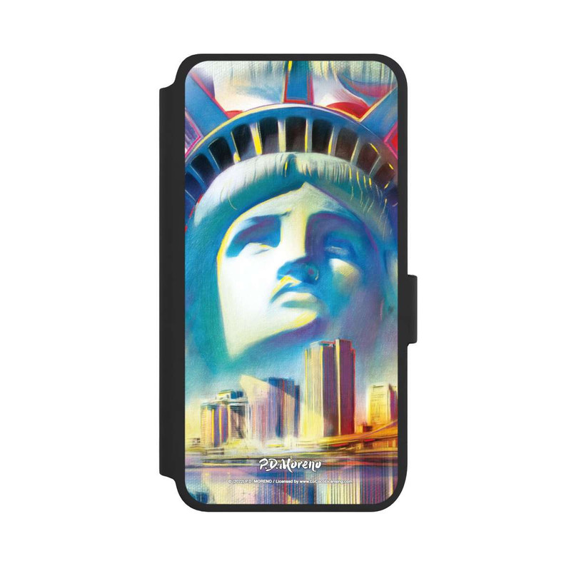 Galaxy S25 NIVOflip New York Liberty Art By P.D. Moreno