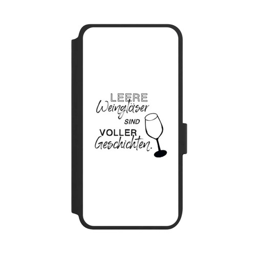 Samsung Galaxy S25 NIVOflip Leere Weingläser