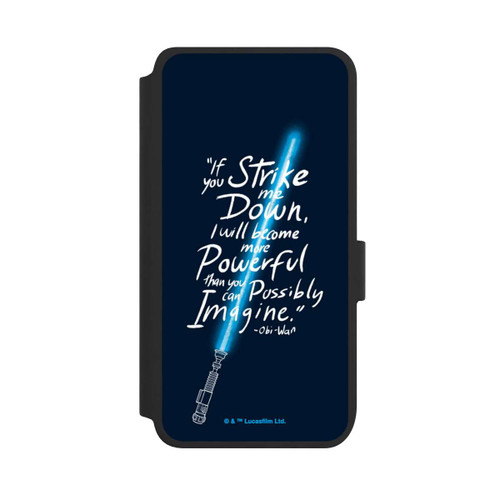 Samsung Galaxy S25 NIVOflip Citation d'Obi Wan