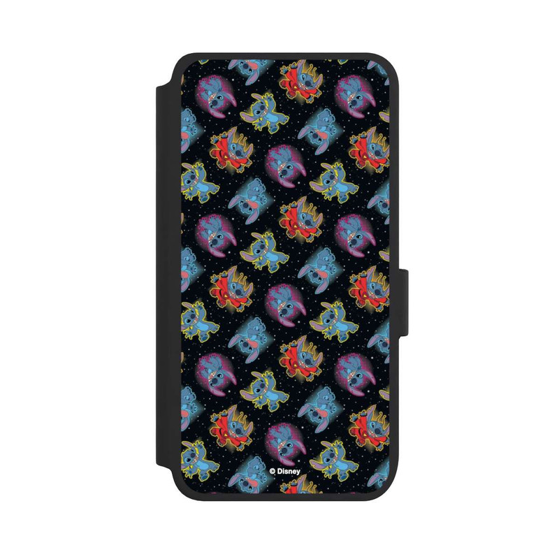 Galaxy S25 NIVOflip Stitch Pattern Black