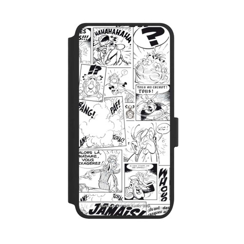 Samsung Galaxy S25 NIVOflip BD Astérix Blanc &amp; Noir