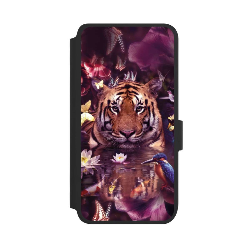 Galaxy S25 NIVOflip Lion & Fleurs
