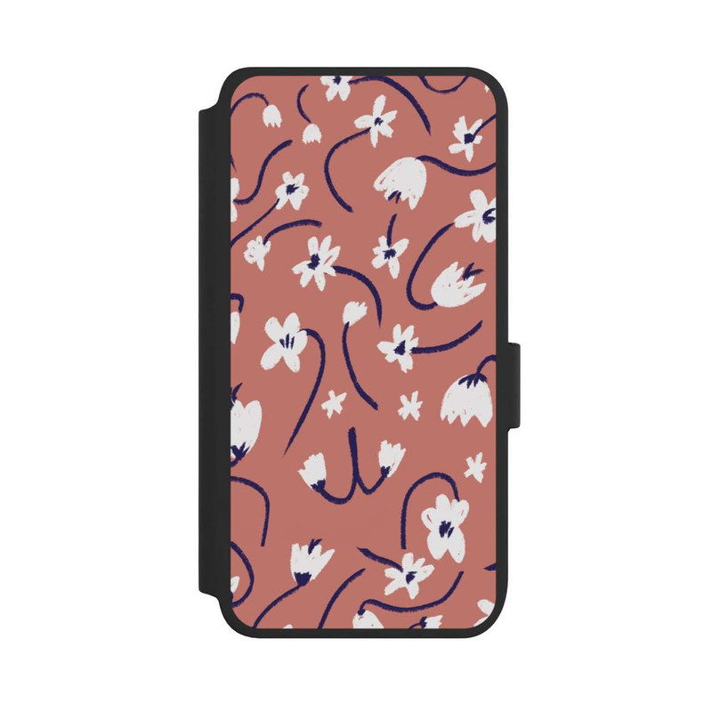 Galaxy S25 NIVOflip Kleine Blumen Muster