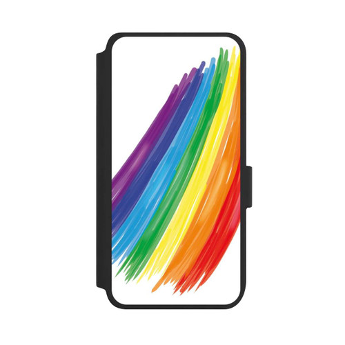 Samsung Galaxy S25 NIVOflip Rainbow Paint Brush