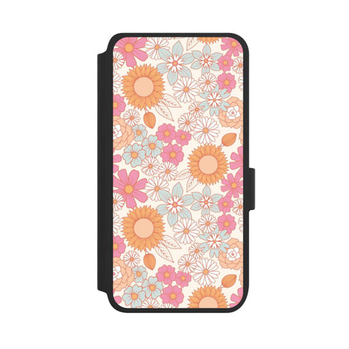 Samsung Galaxy S25 NIVOflip Fleurs Bohémienne Rétro 1