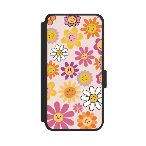 Samsung Galaxy S25 NIVOflip Smiles Pink Flowers