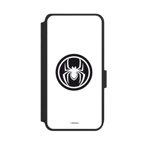 Samsung Galaxy S25 NIVOflip Spider-Man Spider Logo White