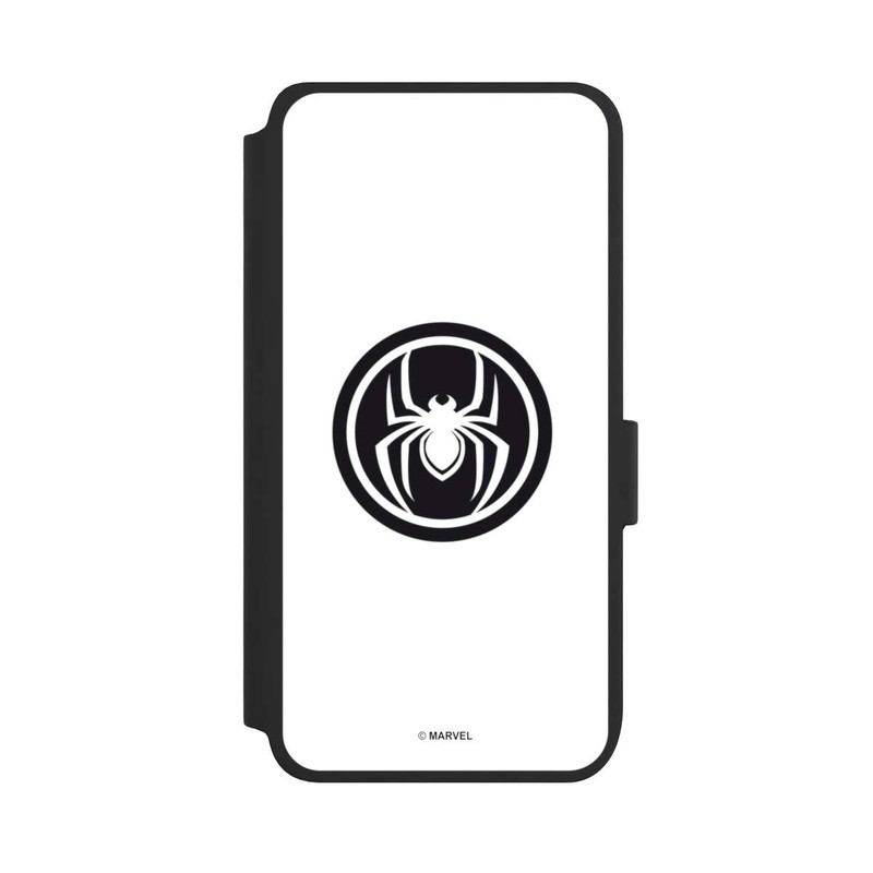 Galaxy S25 NIVOflip Spider-Man Logo White