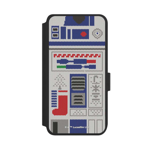 Samsung Galaxy S25 NIVOflip R2D2 Weihnachtspullover