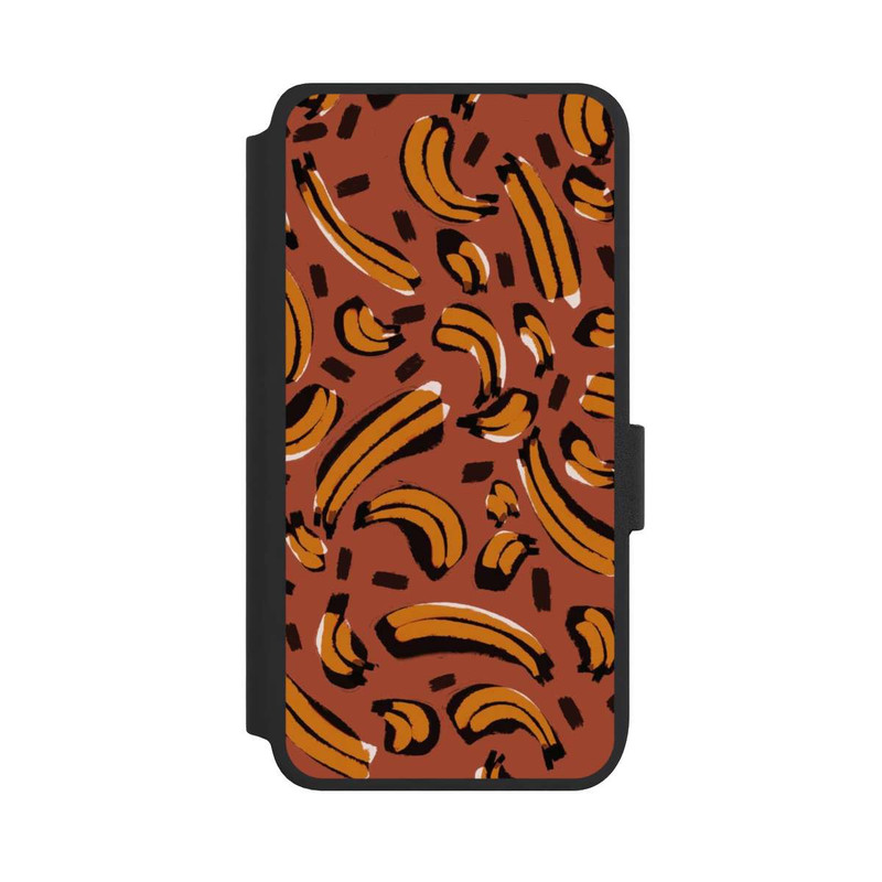 Galaxy S25 NIVOflip Motif abstrait de bananes
