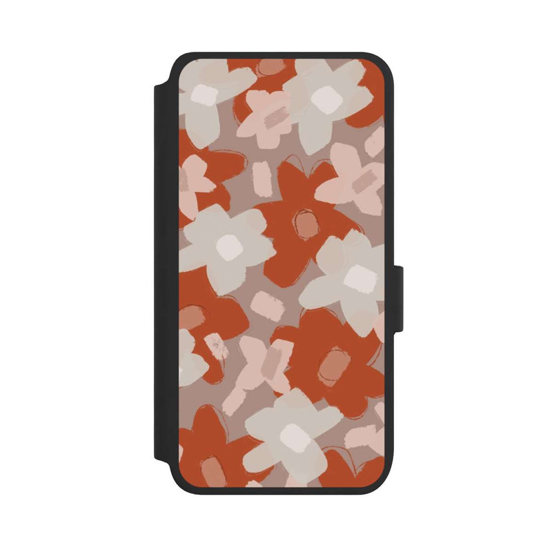 Galaxy S25 NIVOflip Fleurs Mignonnes Pattern