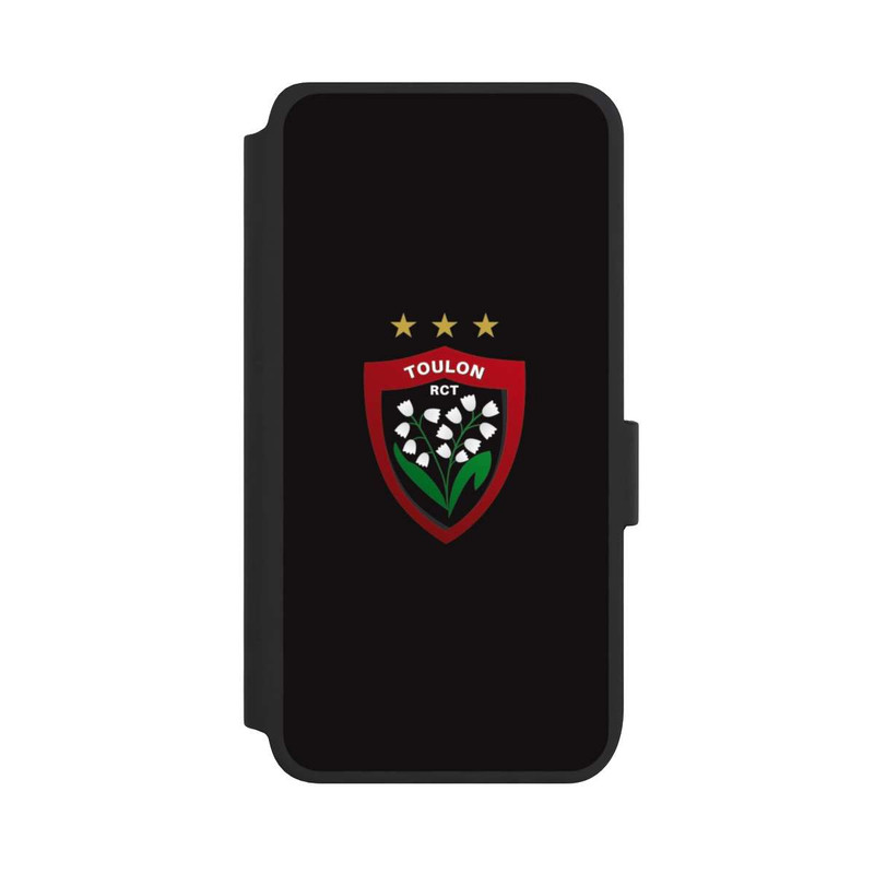 Galaxy S25 NIVOflip Logo RC Toulonnais Noir