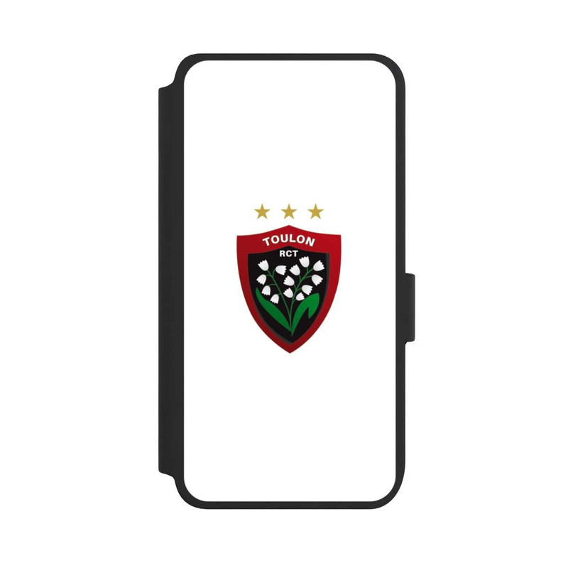 Galaxy S25 NIVOflip RC Toulonnais Logo Weiß