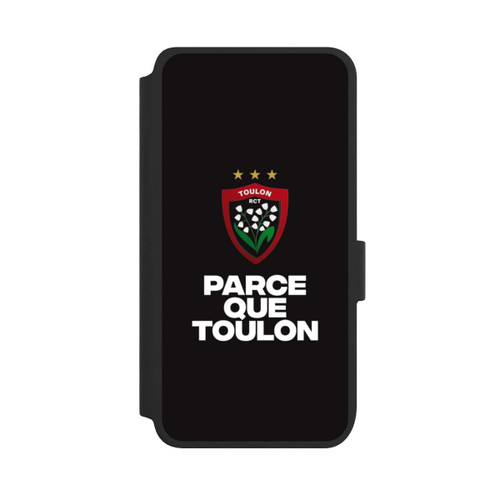 Samsung Galaxy S25 NIVOflip Parce Que Toulon Noir