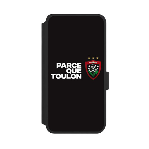 Samsung Galaxy S25 NIVOflip RC Toulonnais PQT Noir