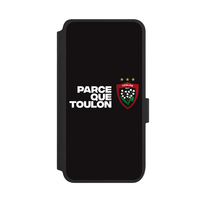 Galaxy S25 NIVOflip RC Toulonnais PQT Noir