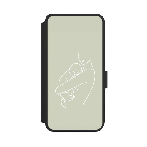 Samsung Galaxy S25 NIVOflip Line Art Familie 3