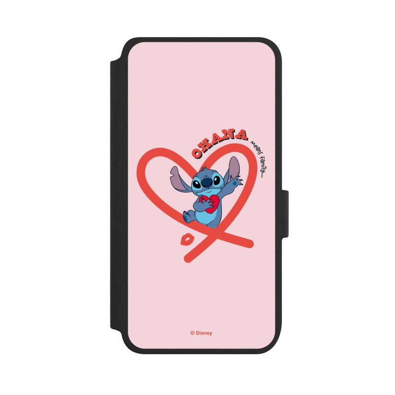 Galaxy S25 NIVOflip Stitch Ohana Rosa Herz
