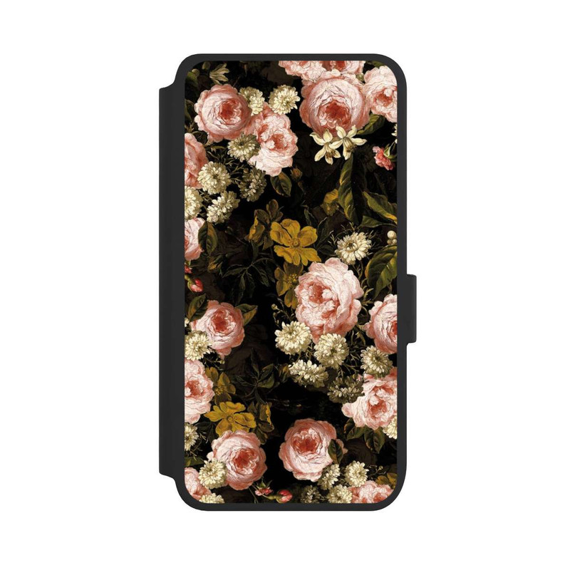 Galaxy S25 NIVOflip UtArt Blumen Vintage