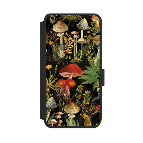 Samsung Galaxy S25 NIVOflip Verschiedene Pilze Im Wald
