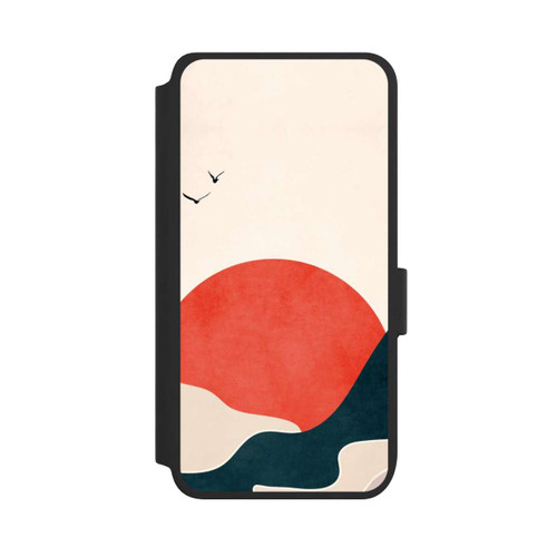 Samsung Galaxy S25 NIVOflip Untergehende Sonne