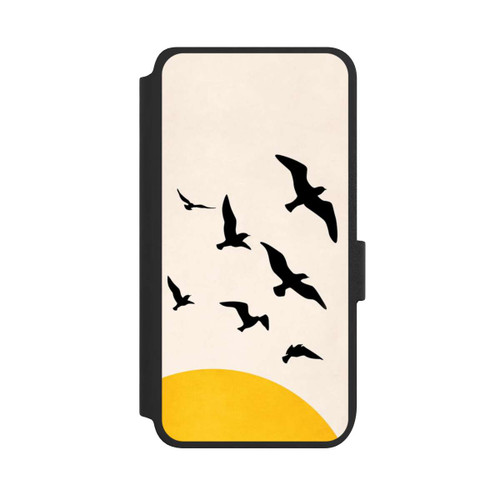 Samsung Galaxy S25 NIVOflip Fliegen mit Flügeln