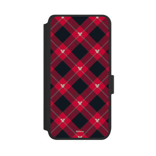 Samsung Galaxy S25 NIVOflip Mickey Weihnachtsmuster Rot