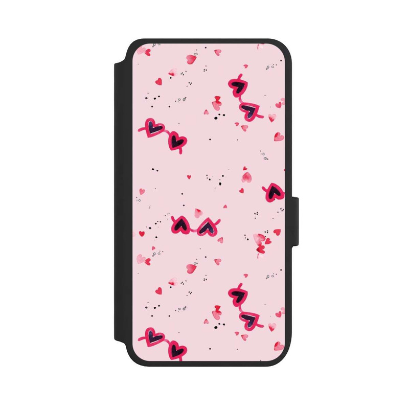 Galaxy S25 NIVOflip Lunettes de soleil Saint Valentin Coeurs