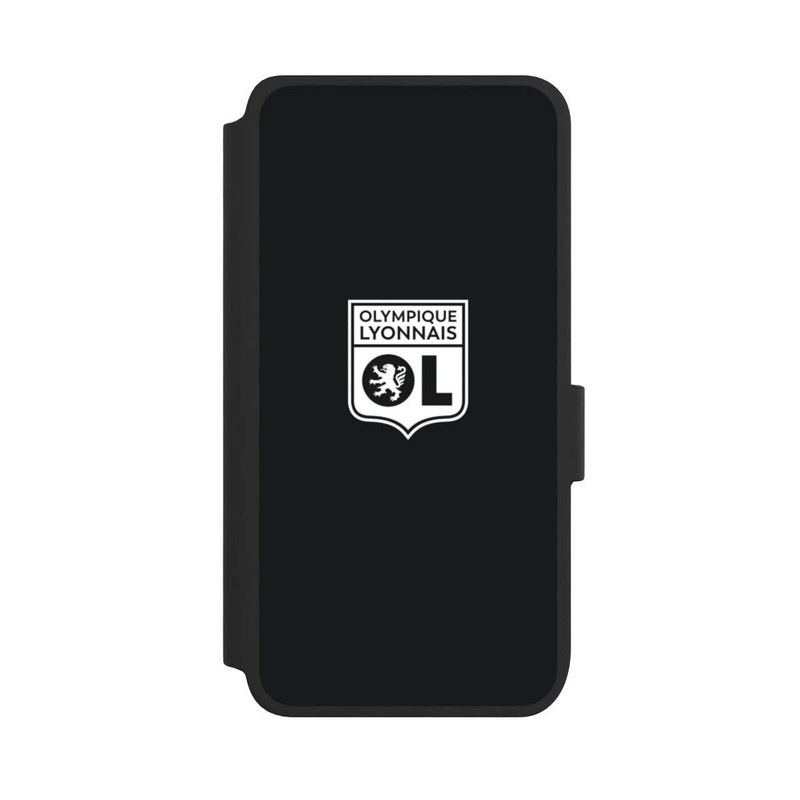Galaxy S25 NIVOflip OL Logo Schwarz und Weiß