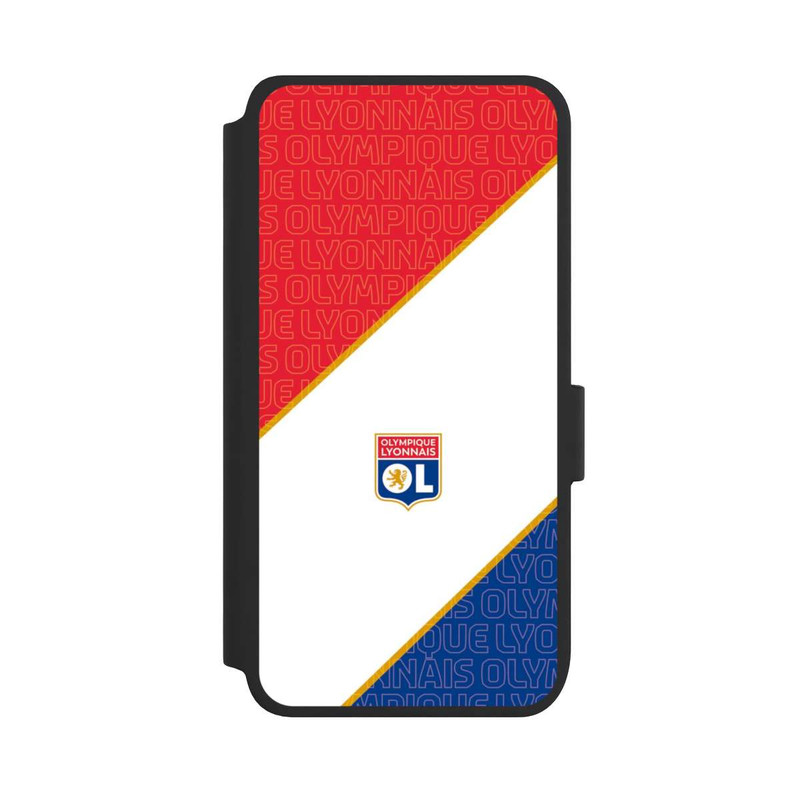 Galaxy S25 NIVOflip OL Logo Rot und Blau