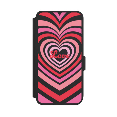 Samsung Galaxy S25 NIVOflip Love Rotschattierungen