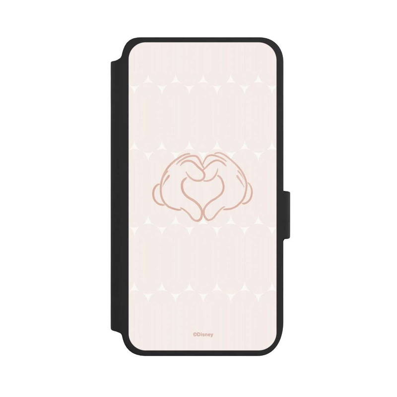 Galaxy S25 NIVOflip Micky Herz Hände Boho