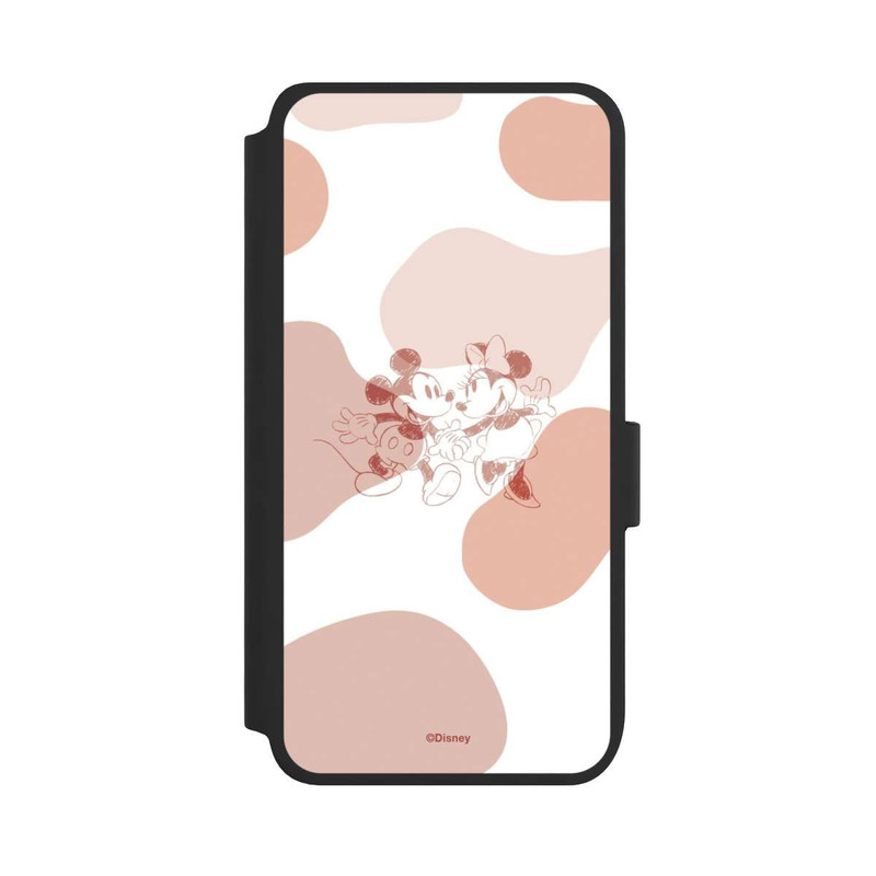 Galaxy S25 NIVOflip Mickey et Minnie se tiennent la main Boho