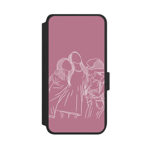 Samsung Galaxy S25 NIVOflip Freundinnen Line Art