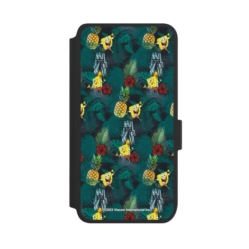 Galaxy S25 NIVOflip Spongebob Ananas-Muster