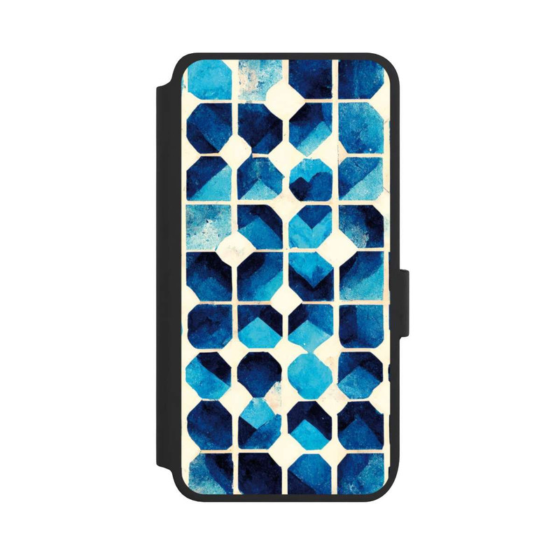Galaxy S25 NIVOflip Motif bleu