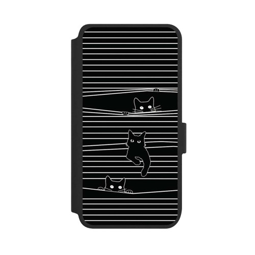 Samsung Galaxy S25 NIVOflip Cats Peeping