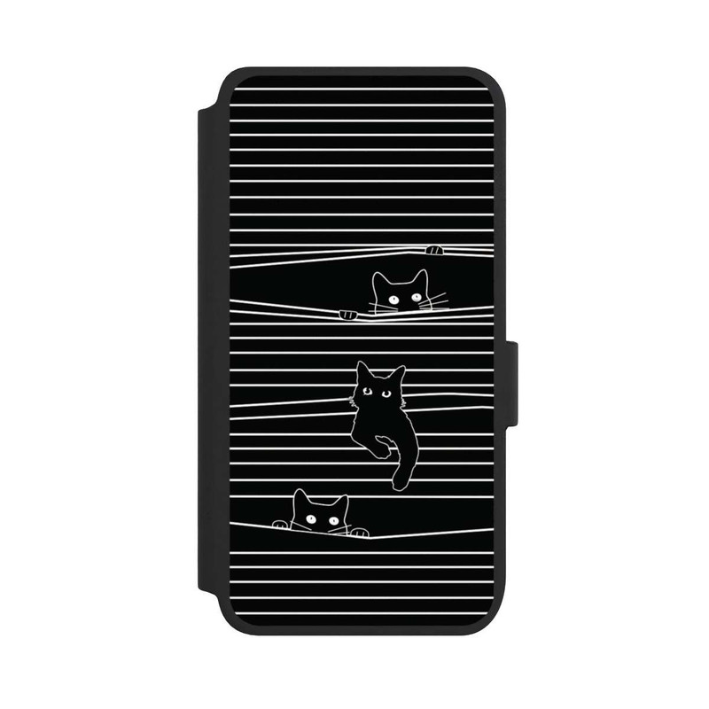 Galaxy S25 NIVOflip Cats Peeping