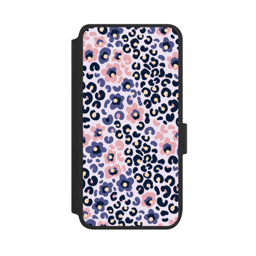 Samsung Galaxy S25 NIVOflip Tierfell mit Blumen 1