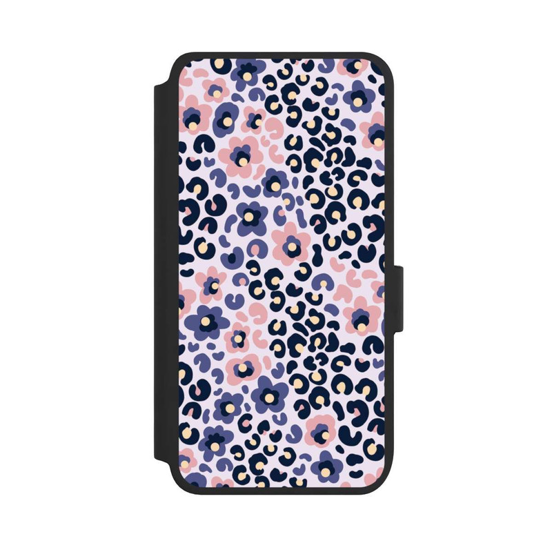 Galaxy S25 NIVOflip Tierfell mit Blumen 1