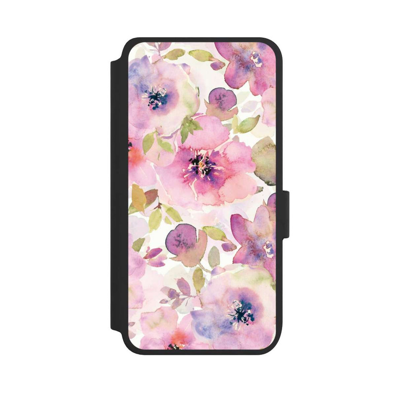 Galaxy S25 NIVOflip Papier Peint Fleurs Roses